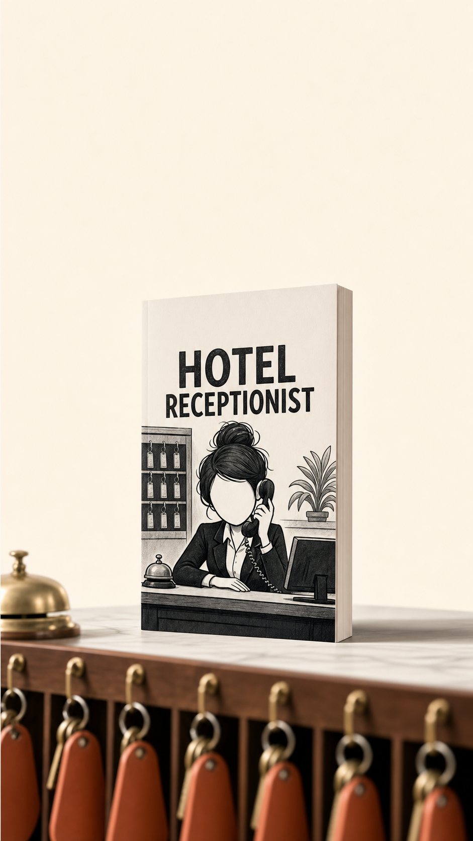Das harte Leben eines Hotelrezeptionisten – Buchcover